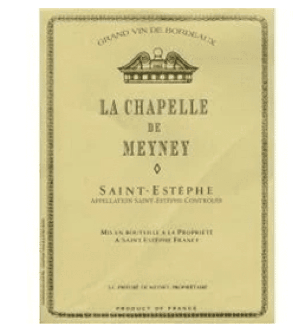 Chapelle de Meyney 2011 (6x75cl)