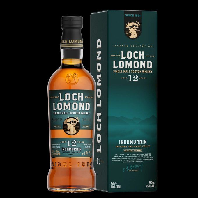 LOCH LOMOND 12 ans Inchmurrin – Highlands 70cl – avec étui