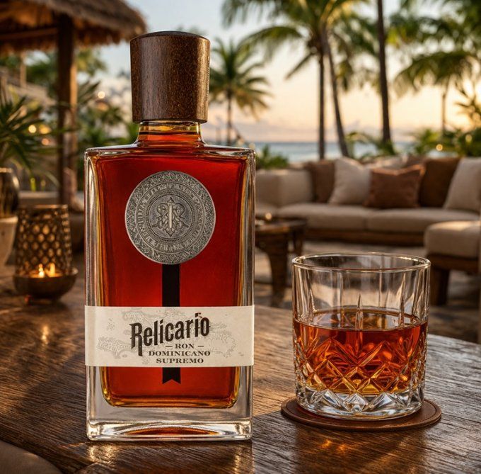 RELICARIO Supremo – Rhum vieux – République Dominicaine – 70 cl (en Coffret avec 1 verre)