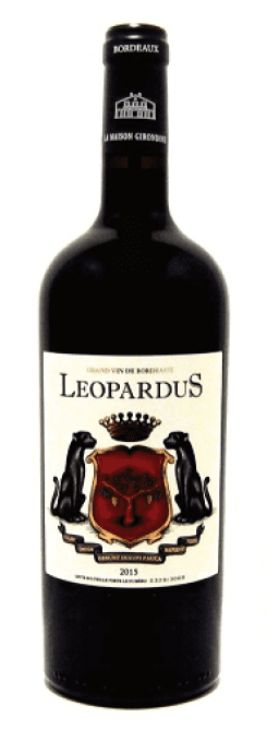 Vin Famille Sabourin Leopardus Côtes de Bourg 100% Merlot élevé 18 mois en barriques
