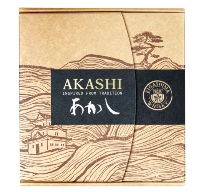 AKASHI Meïsei 50cl – Blended Whisky – Japon – Coffret avec 2 cups